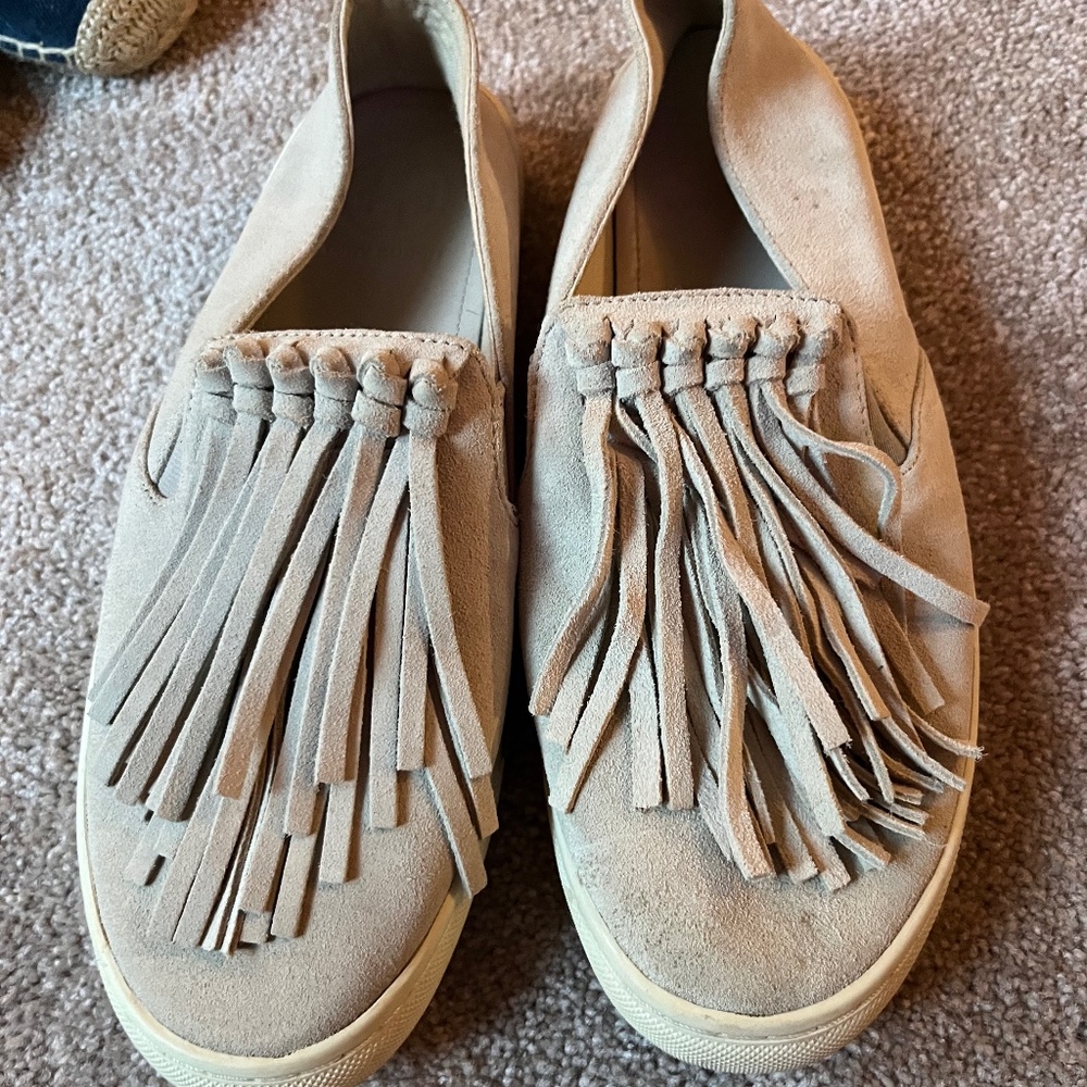 Tory Burch Fringe Loafer Sneaker
